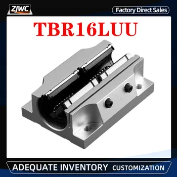 1 бр. TBR16LUU с медна 16 мм Водачи Шарикоподшипником TBR16 Силна Блок с ЦПУ за 3D принтер резервни части линия на релсите