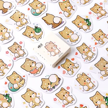 12 опаковки/ЛОТ stay meng chai серия креативни декорации DIY самозалепващи етикети