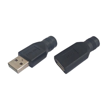 5,5*2,1 мм Конектор dc адаптер за USB 2.0 Съединители/Изход 5 В Конектори и Захранване dc Адаптер Конектор за Лаптоп с Щепсел/Контакт захранващ Адаптер