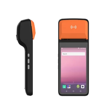 Android 11 БТ WIFI 4G NFC Мобилни касови Системи е Умен Преносим ПОС терминал със Скенер баркод R330P