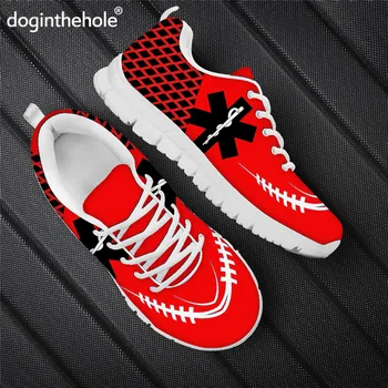 Doginthehole/пролет-есен Обувки с шарени фелдшер в Спешна помощ, Удобна окото обувки на равна подметка За Мъже, модел обувки За юноши MOQ1