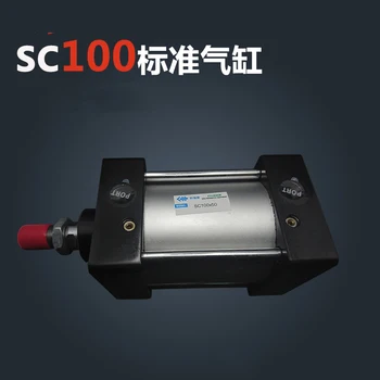 SC100*900 Безплатна доставка Стандартни въздушни цилиндри клапан 100 mm диаметър 900 мм ход одноштоковый пневматичен цилиндър с двойно действие