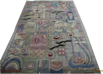 килим бежов цвят за голяма стая С Винтажным Модел от Бита Украсява Спалнята