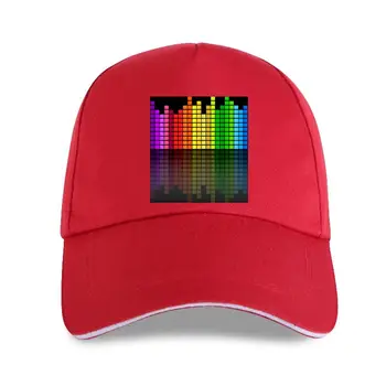 нова шапка, шапка, Мъжки DJ Музикален Еквалайзер Бейзболна Шапка с Модерна Коледна Homme Plus Размер Homme Момчета Пънк Дизайнер Streetwea